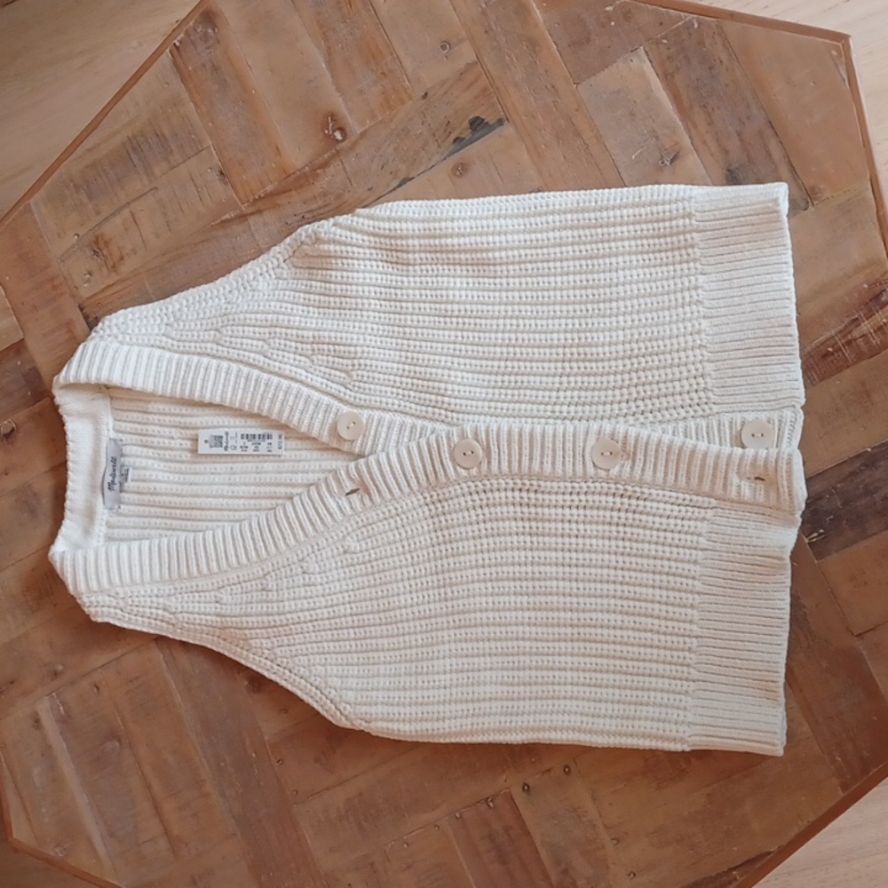 NWT Madewell Sweater Vest